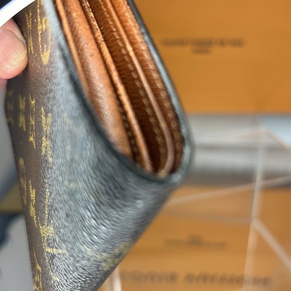 LOUIS VUITTON Louis Vuitton Wallet Leather monogram Wallet brown - Picture 12 of 16